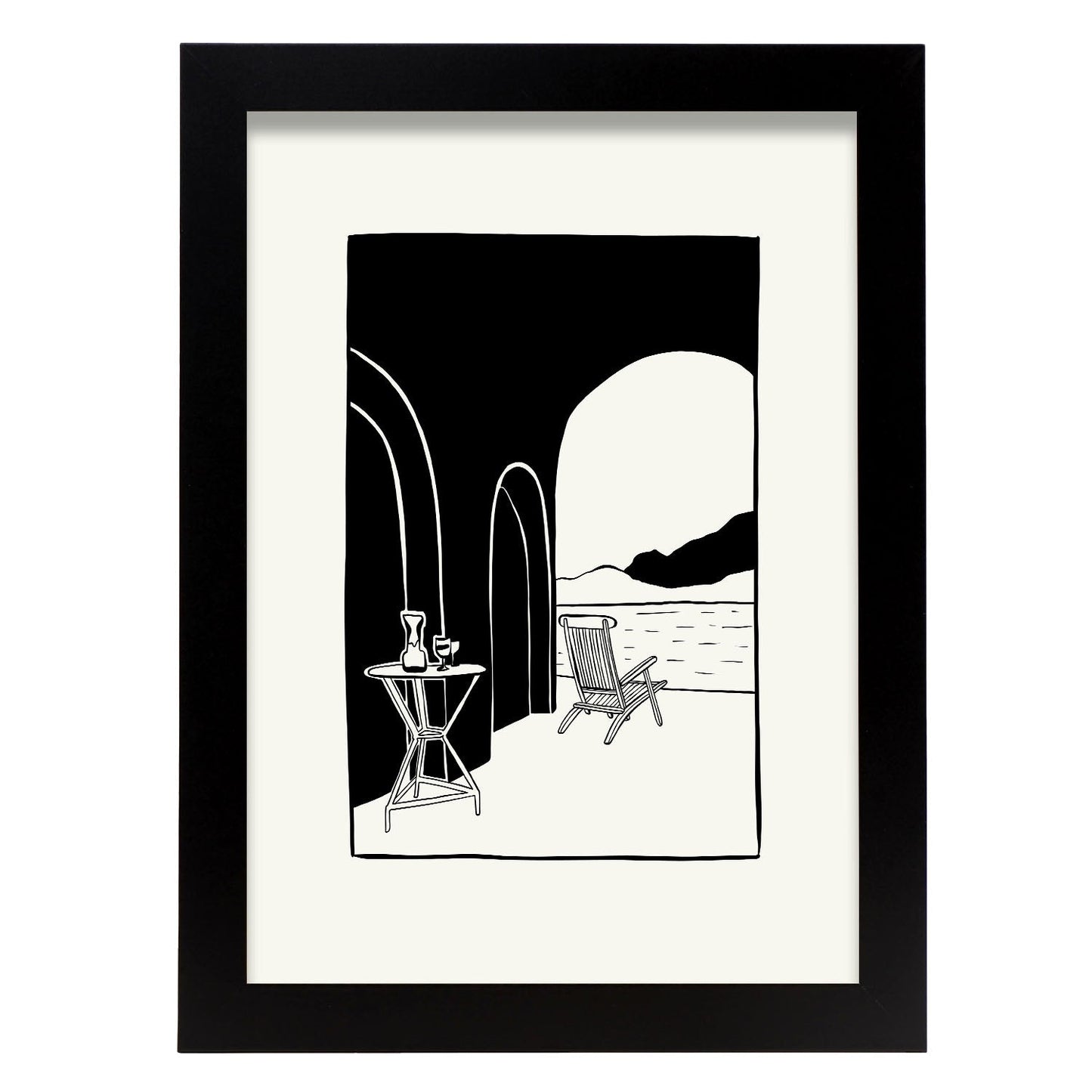Sea view-Artwork-Nacnic-A4-Sin marco-Nacnic Estudio SL