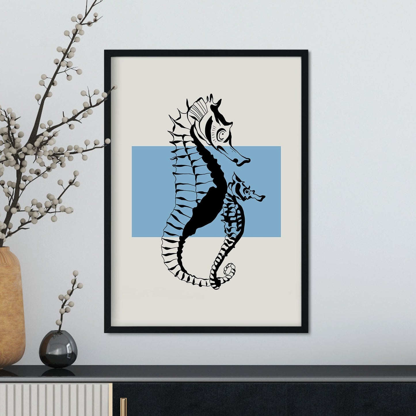 Seahorses-Artwork-Nacnic-Nacnic Estudio SL