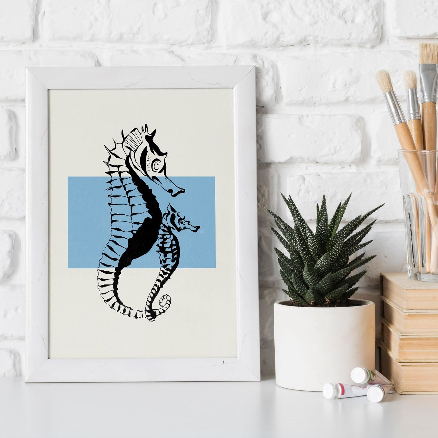 Seahorses-Artwork-Nacnic-Nacnic Estudio SL