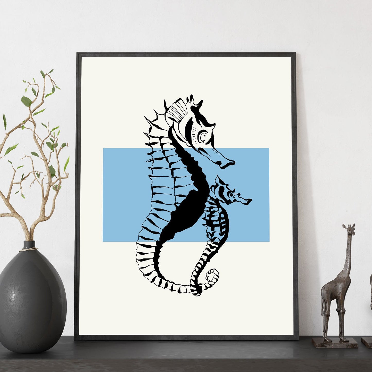 Seahorses-Artwork-Nacnic-Nacnic Estudio SL