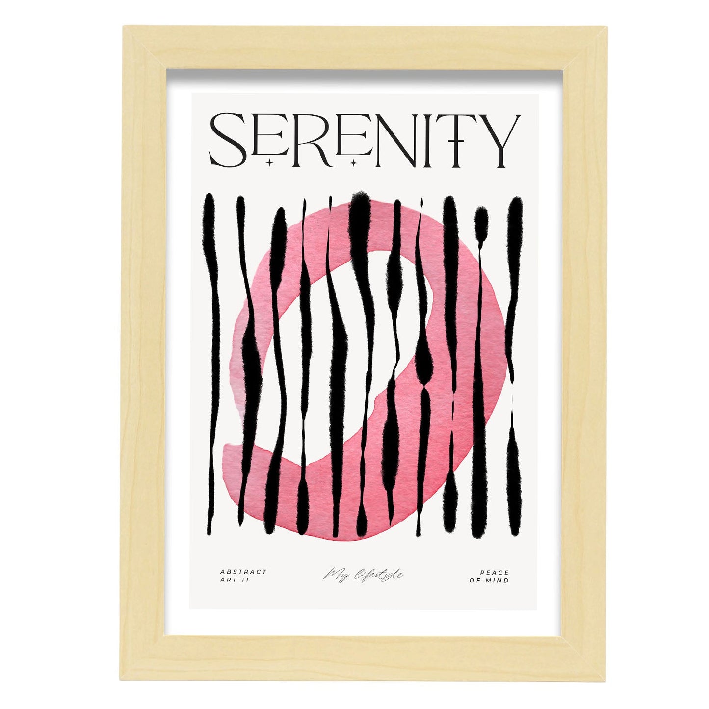 Serenity-Artwork-Nacnic-A4-Marco Madera clara-Nacnic Estudio SL