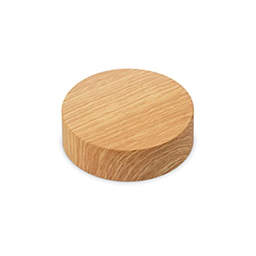 Set de 2 Colgadores Magnéticos de Pared en Madera Clara