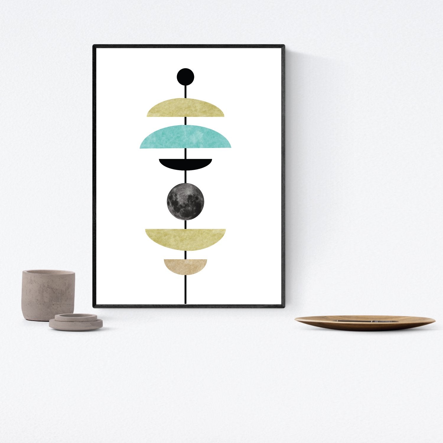 Set de 2 láminas para enmarcar CONEXION ASTRAL. Posters estilo nórdico para dar un toque personal a tu hogar.-Artwork-Nacnic-Nacnic Estudio SL