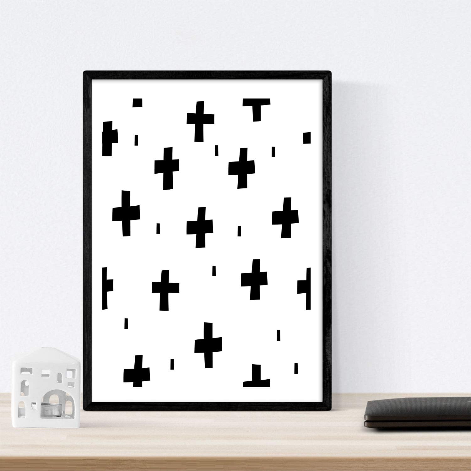 Set de 4 láminas "Cactus y corazon". Posters de animales.-Artwork-Nacnic-Nacnic Estudio SL