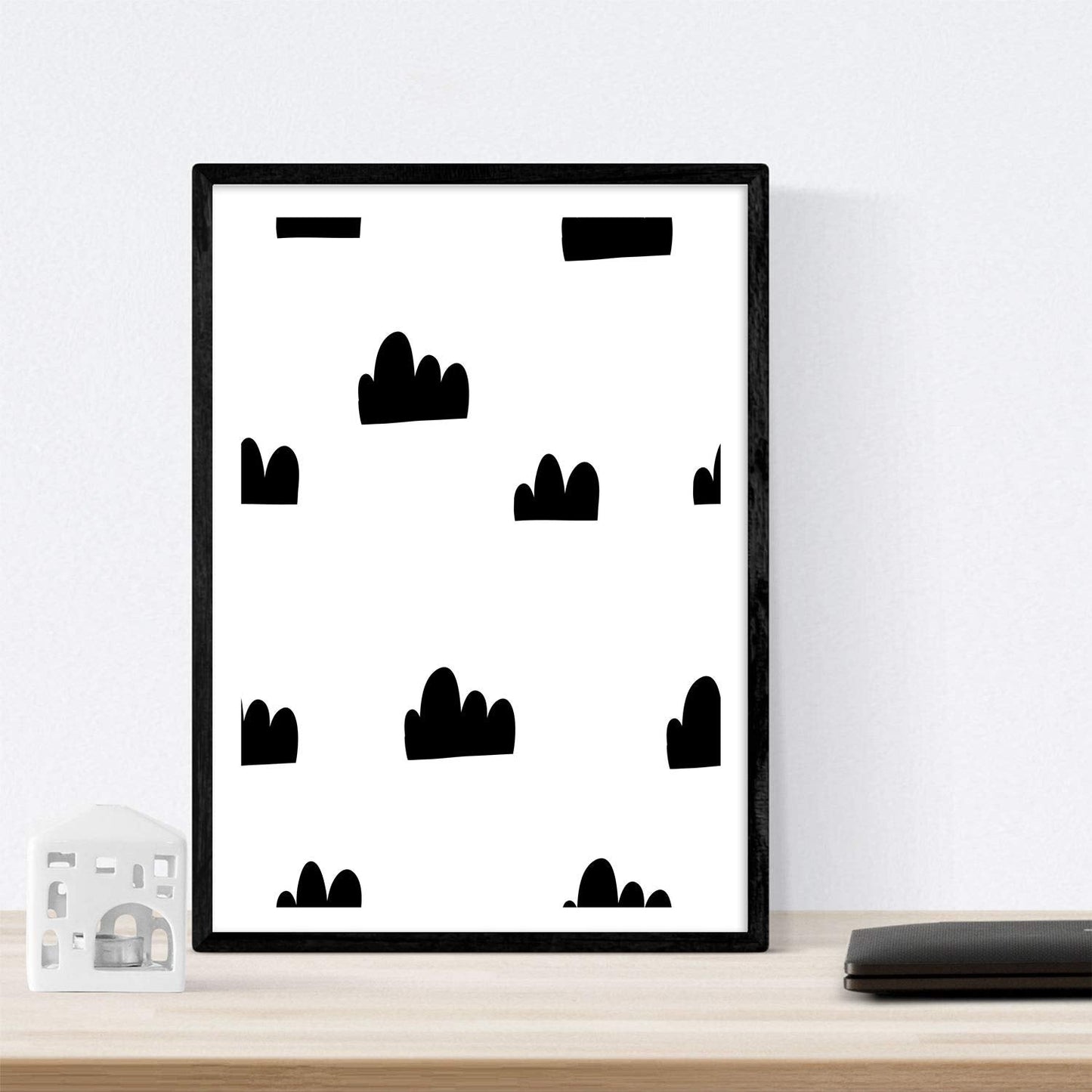 Set de 4 láminas "Conejo y pingüino". Posters de animales.-Artwork-Nacnic-Nacnic Estudio SL