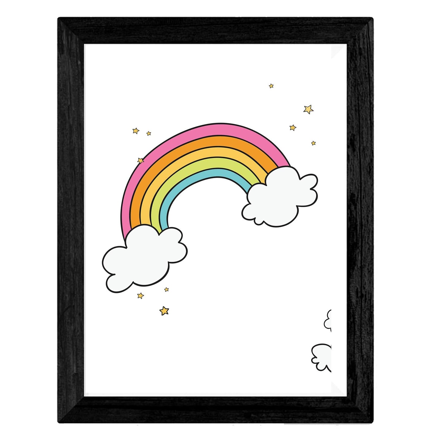 Set de 4 láminas de Mensajes Infantiles, en , Poster papel 250 gr.-Artwork-Nacnic-Nacnic Estudio SL