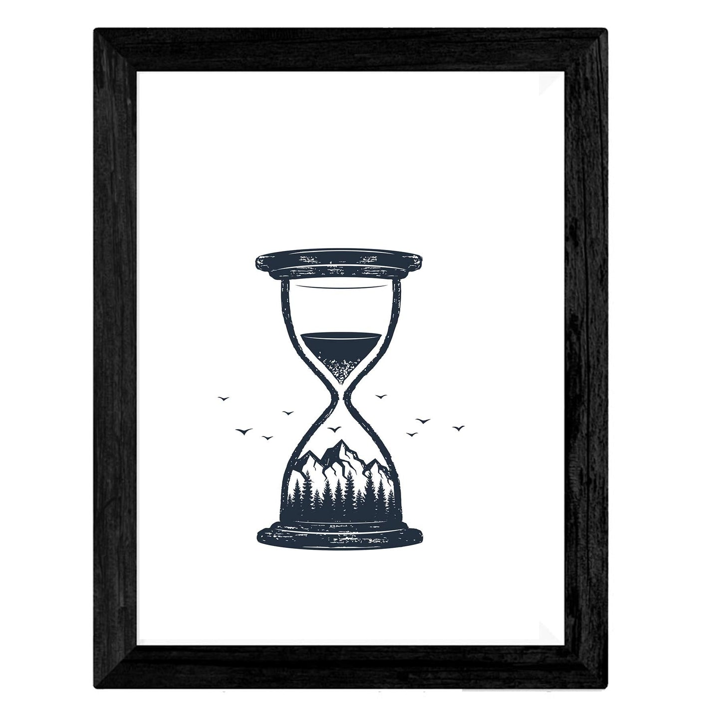 Set de 4 láminas de Tiempo En El Bosque, en .-Artwork-Nacnic-Nacnic Estudio SL