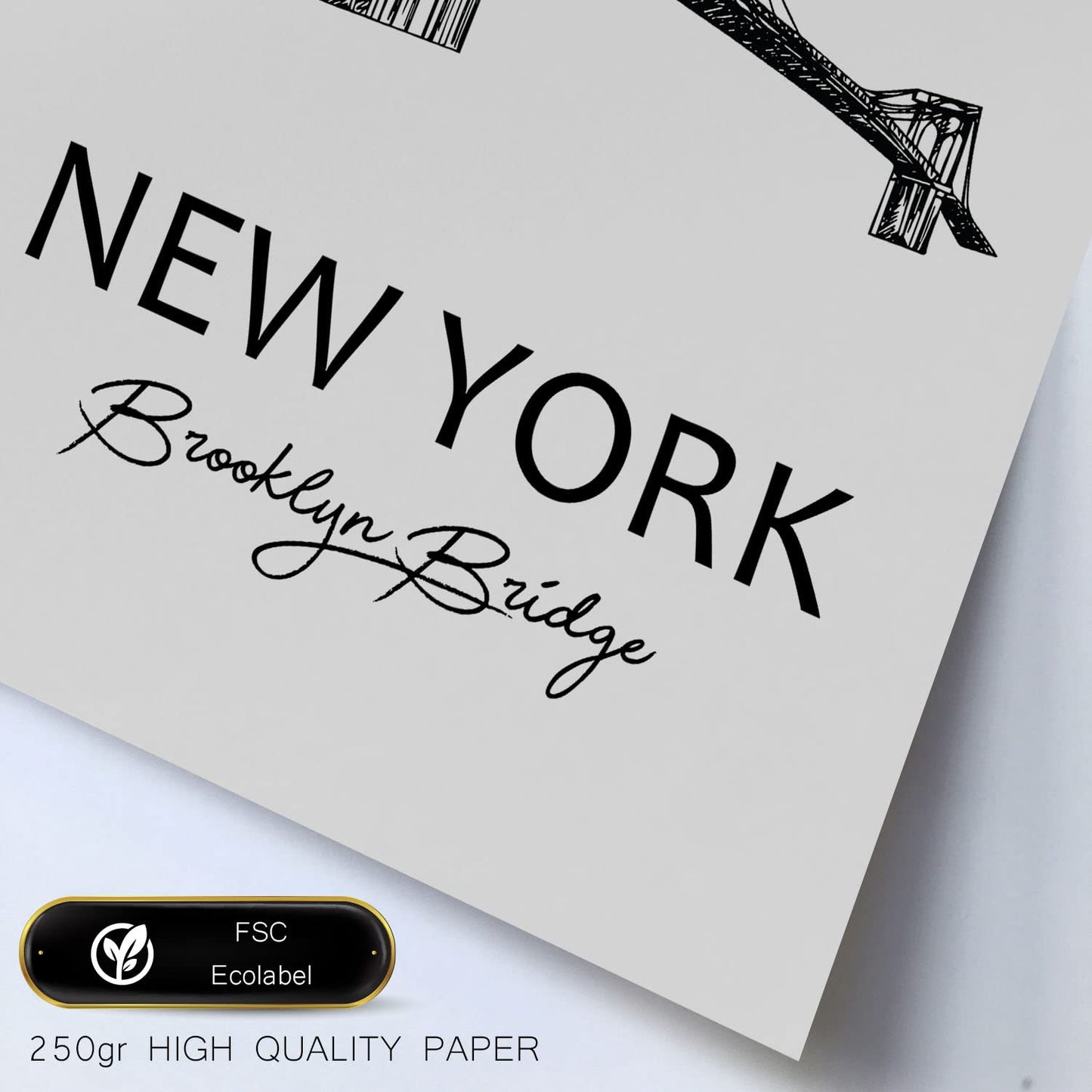 Set de 6 láminas de EE.UU.. Pósters con ilustraciones en estilo nórdico de mapas y monumentos para tu hogar, negocio, oficina. Tamaños A4 y A3. .-Artwork-Nacnic-Nacnic Estudio SL