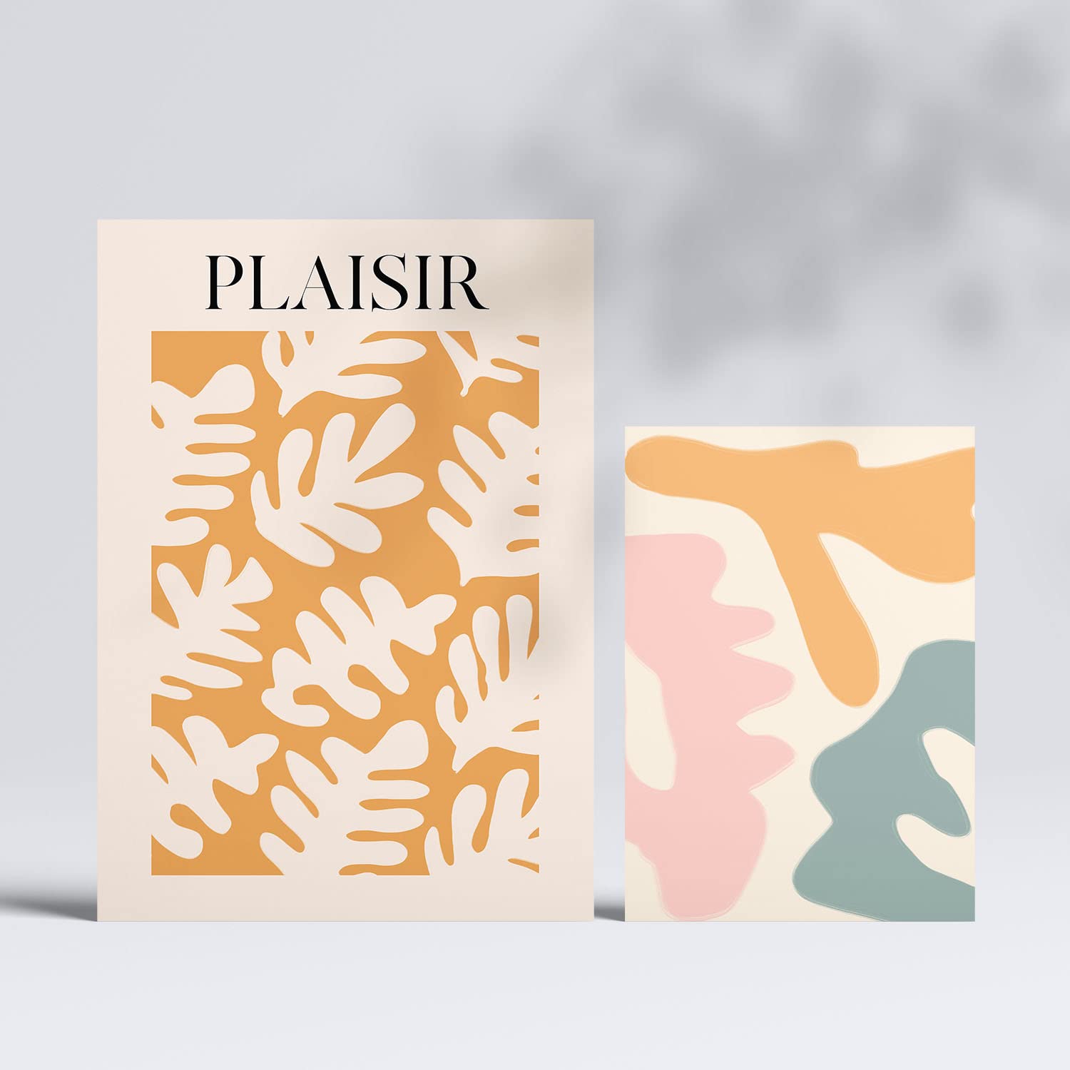 Set de 6 posters Vegetación. Colección de láminas con estética collage para la Tamaños A3 y A4. .-Artwork-Nacnic-Nacnic Estudio SL