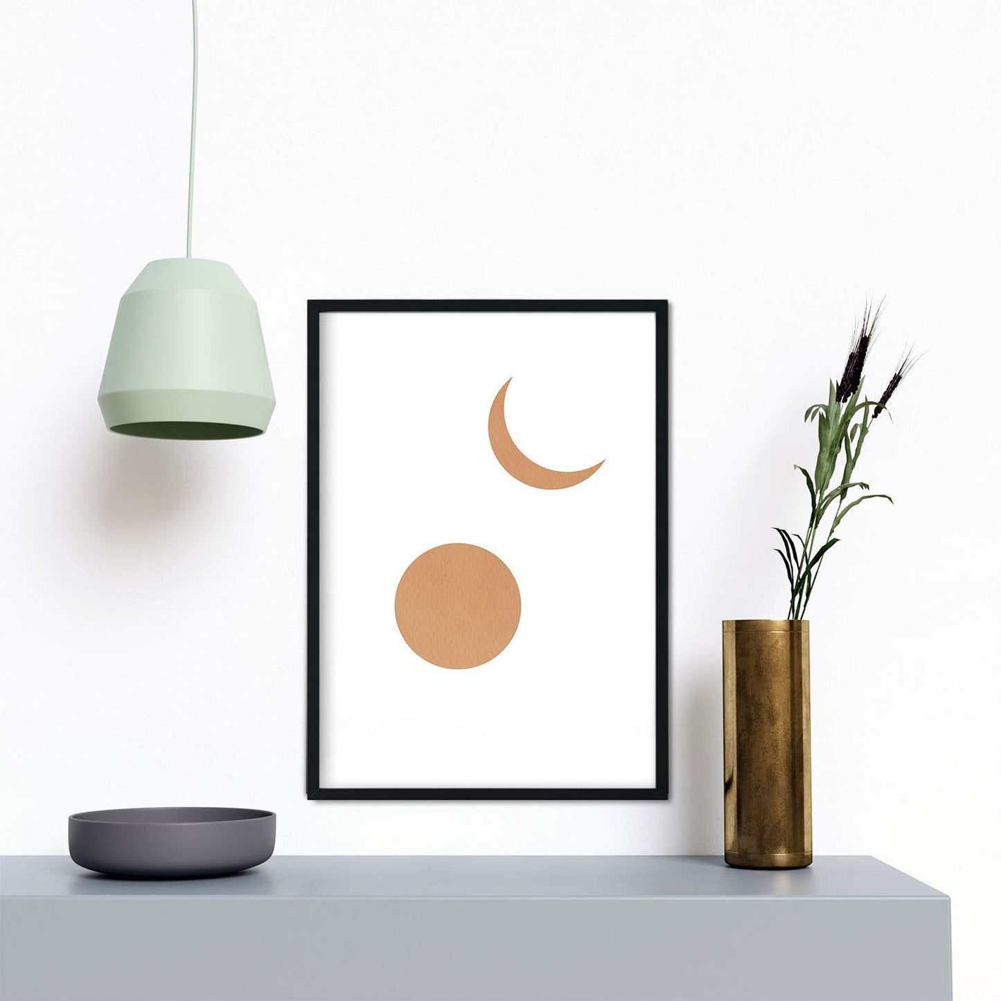 Set de cuatro láminas con diseños coloridos basados en Marruecos. Pack de láminas 'Paramo' diseño minimalista.-Artwork-Nacnic-Nacnic Estudio SL