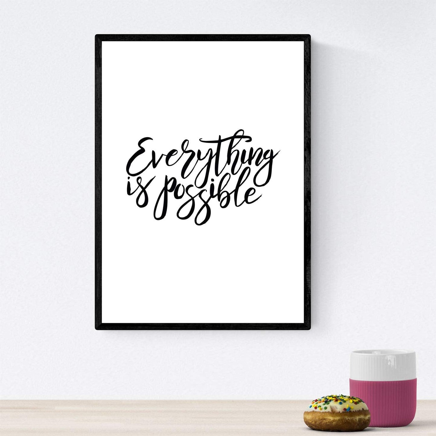 Set de láminas con mensajes felices y coloridos. Pack de posters 'Awesome'.-Artwork-Nacnic-Nacnic Estudio SL