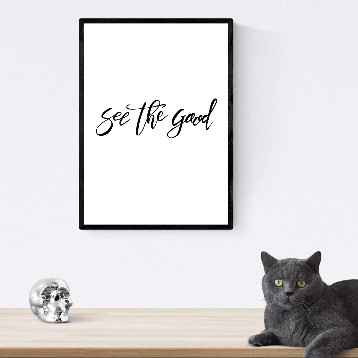 Set de láminas con mensajes felices y coloridos. Pack de posters 'Brilla'.-Artwork-Nacnic-Nacnic Estudio SL