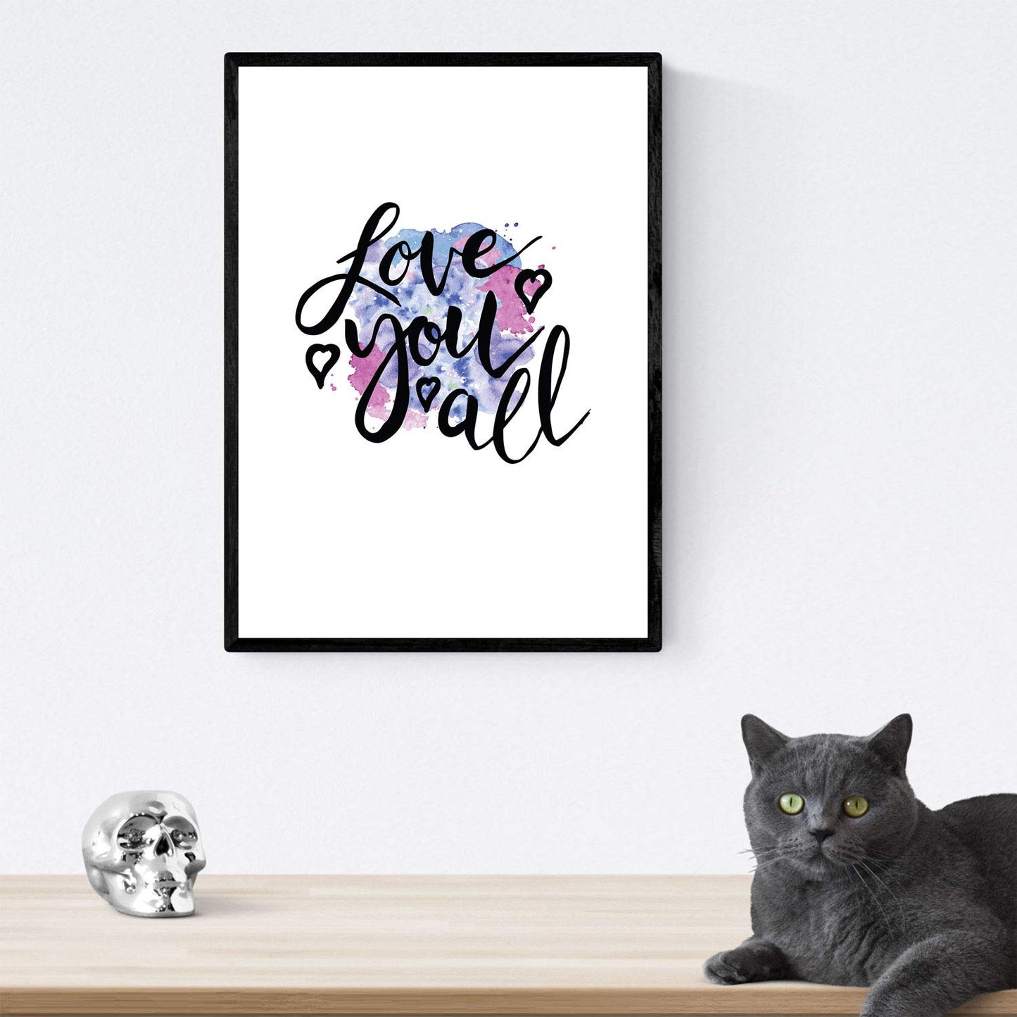 Set de láminas con mensajes felices y coloridos. Pack de posters 'Dream Big'.-Artwork-Nacnic-Nacnic Estudio SL