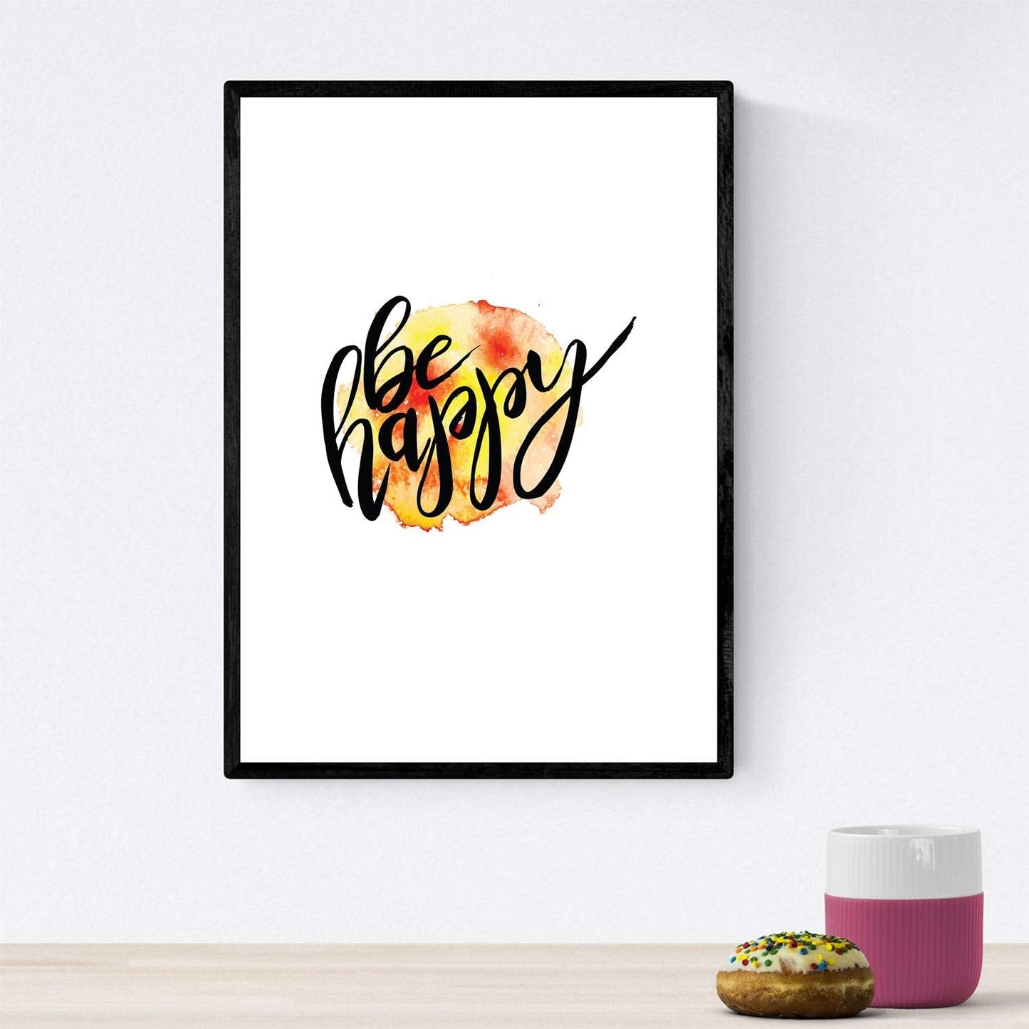 Set de láminas con mensajes felices y coloridos. Pack de posters 'Follow'.-Artwork-Nacnic-Nacnic Estudio SL