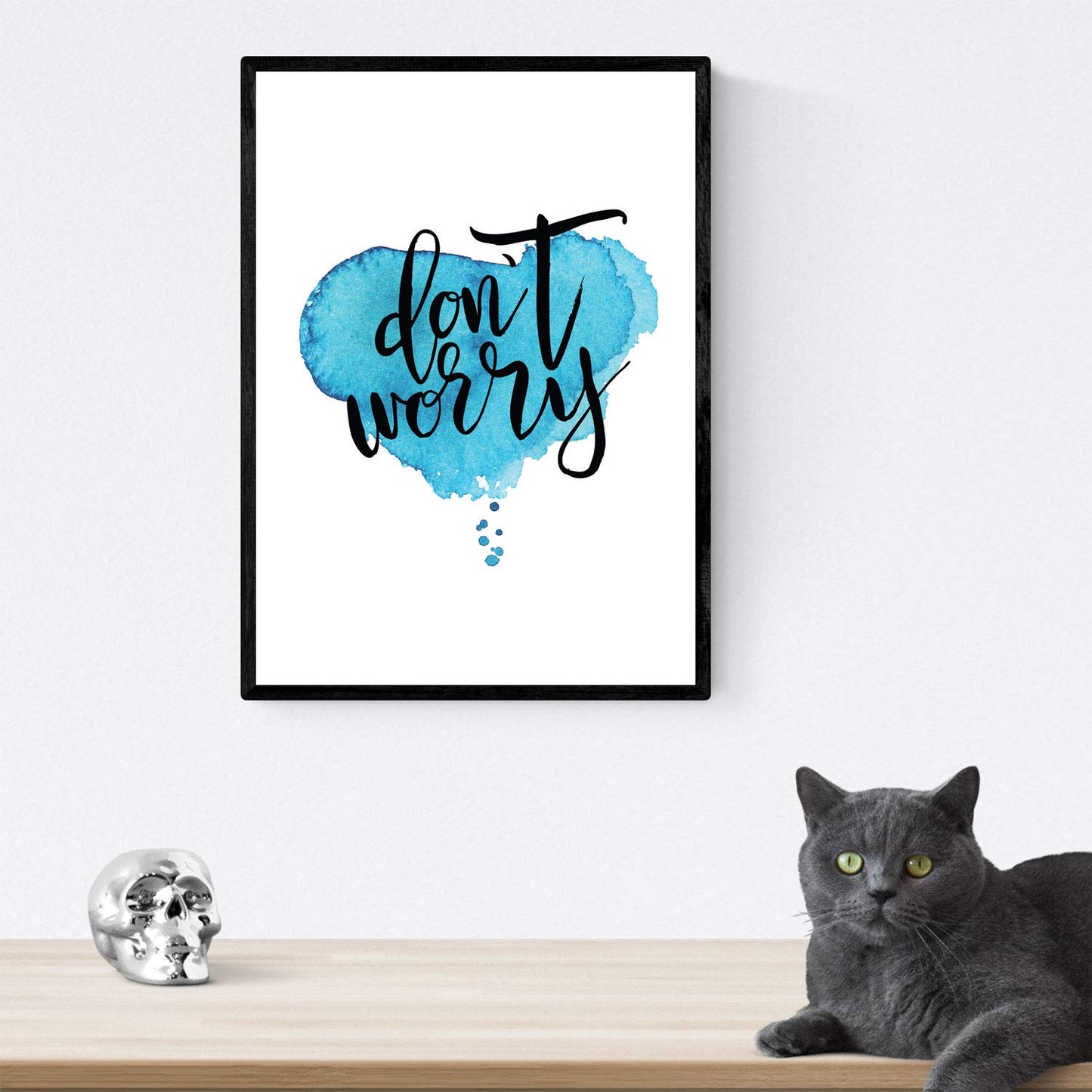 Set de láminas con mensajes felices y coloridos. Pack de posters 'Good Vives'.-Artwork-Nacnic-Nacnic Estudio SL