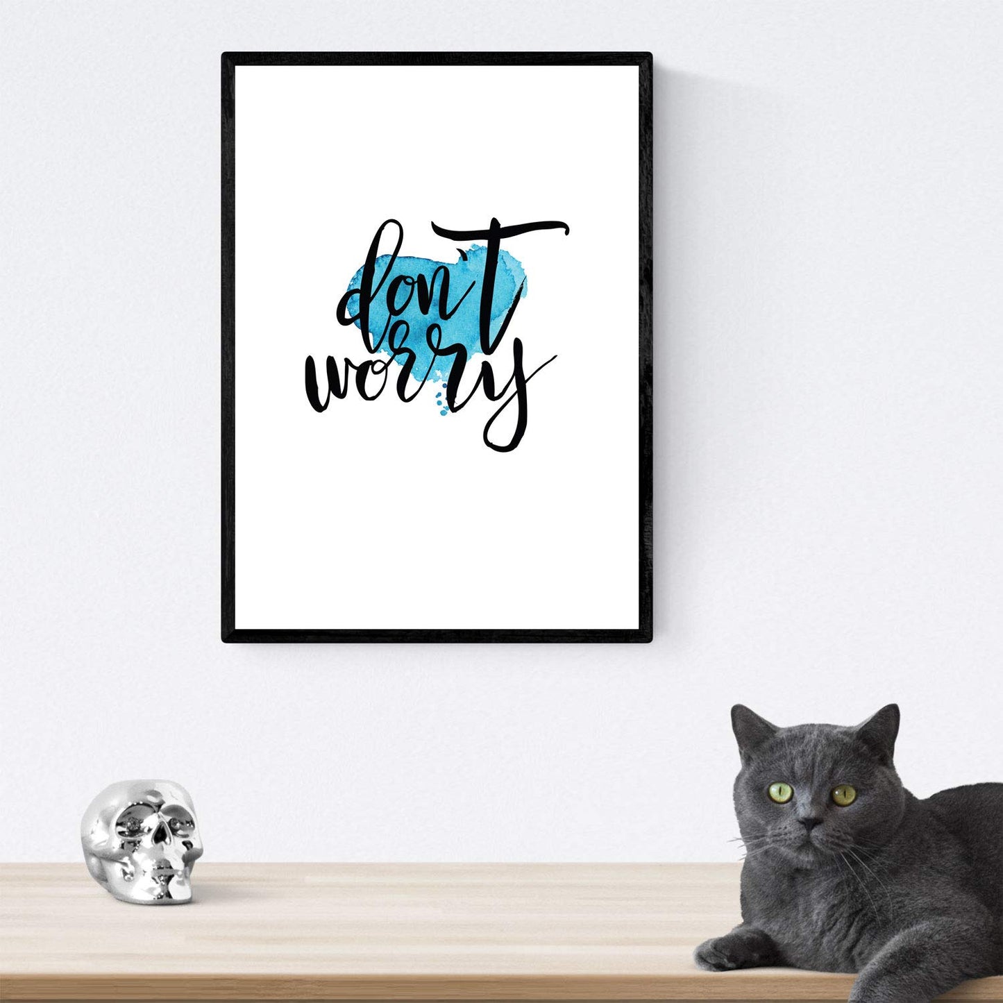 Set de láminas con mensajes felices y coloridos. Pack de posters 'Love Is In The Air'.-Artwork-Nacnic-Nacnic Estudio SL