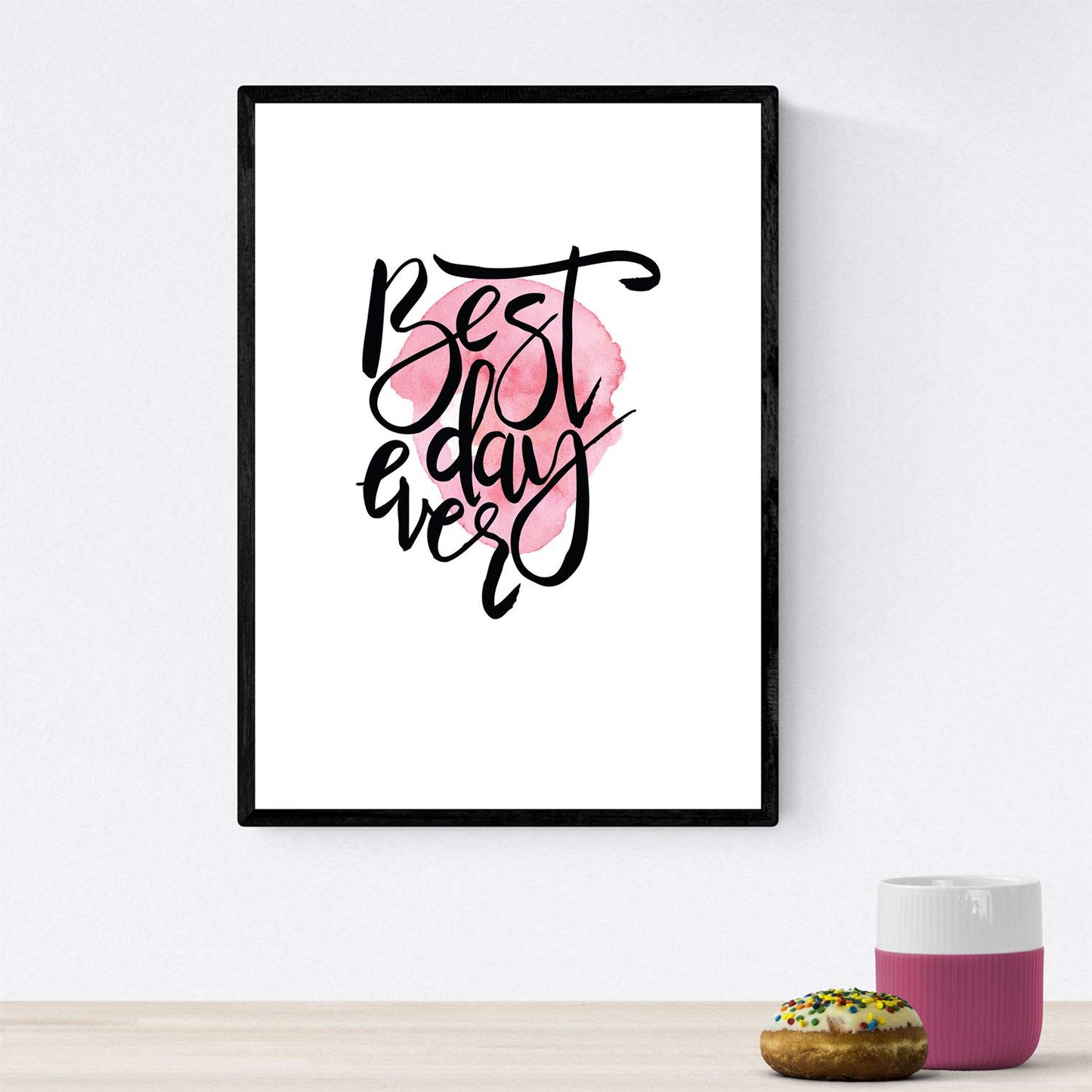 Set de láminas con mensajes felices y coloridos. Pack de posters 'Love'.-Artwork-Nacnic-Nacnic Estudio SL