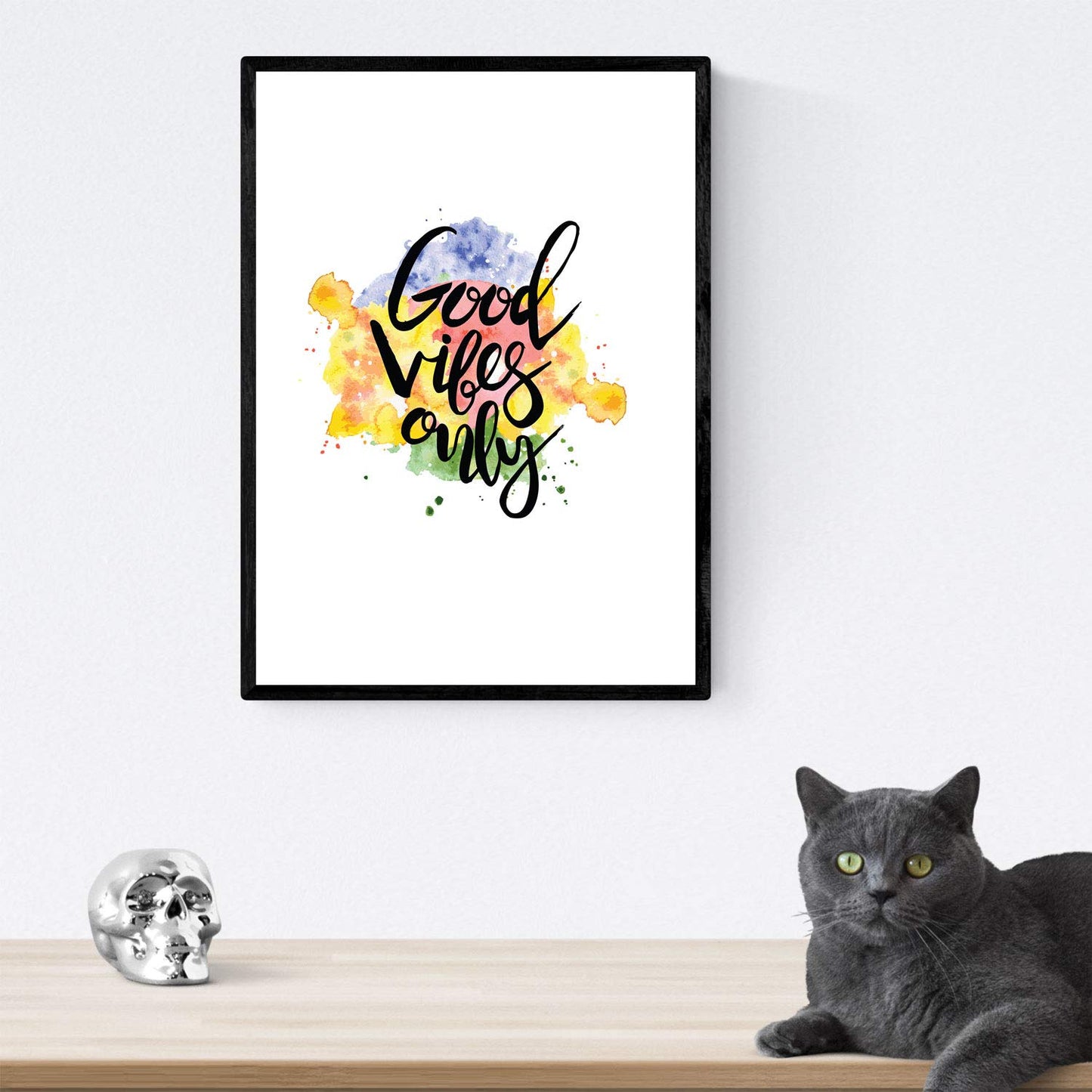 Set de láminas con mensajes felices y coloridos. Pack de posters 'Posible'.-Artwork-Nacnic-Nacnic Estudio SL