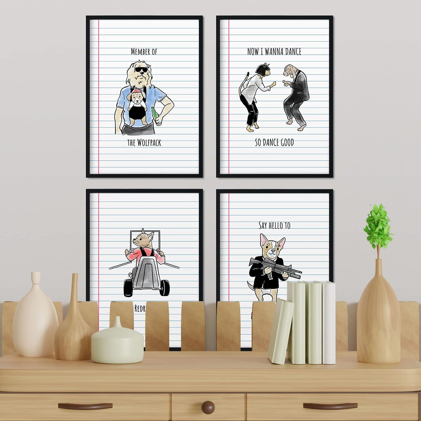 Set de Láminas en Pack 2. Pósters con originales ilustraciones de las cartas Tarot.-Artwork-Nacnic-Nacnic Estudio SL