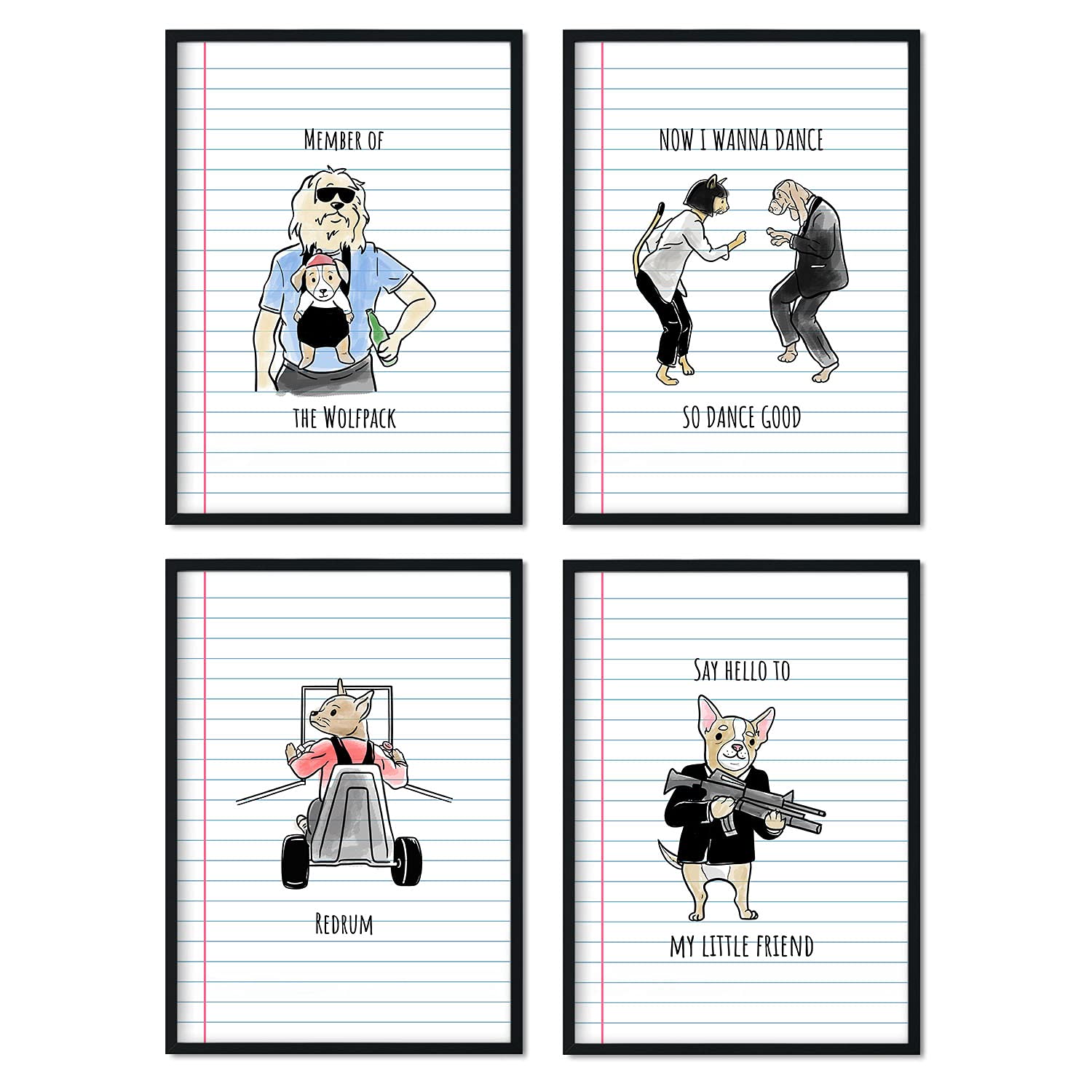 Set de Láminas en Pack 2. Pósters con originales ilustraciones de las cartas Tarot.-Artwork-Nacnic-Nacnic Estudio SL