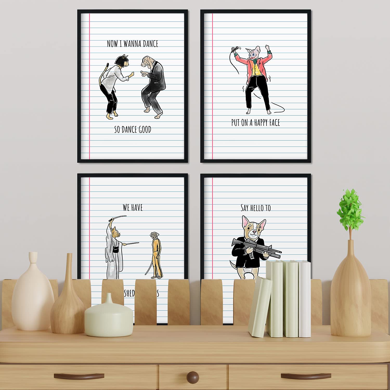 Set de Láminas en Pack 3. Pósters con originales ilustraciones de las cartas Tarot.-Artwork-Nacnic-Nacnic Estudio SL