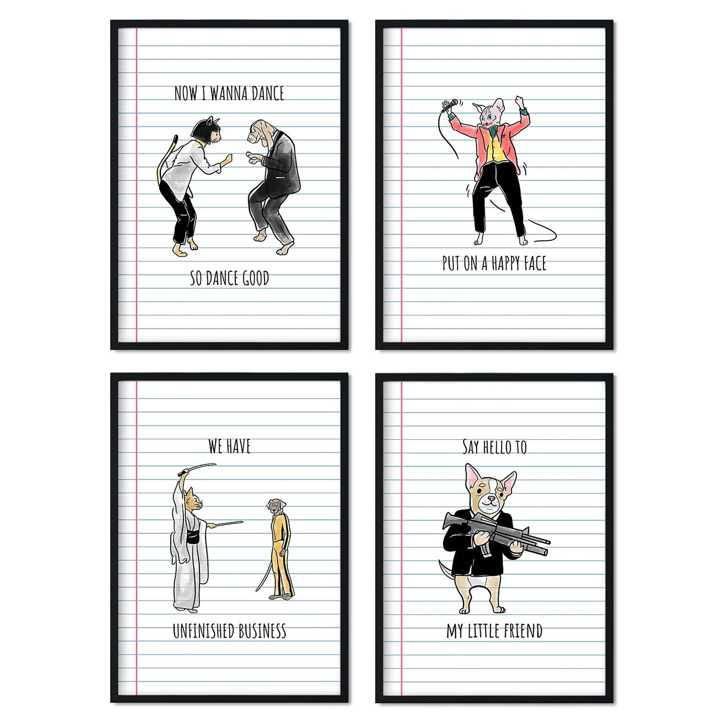 Set de Láminas en Pack 3. Pósters con originales ilustraciones de las cartas Tarot.-Artwork-Nacnic-Nacnic Estudio SL
