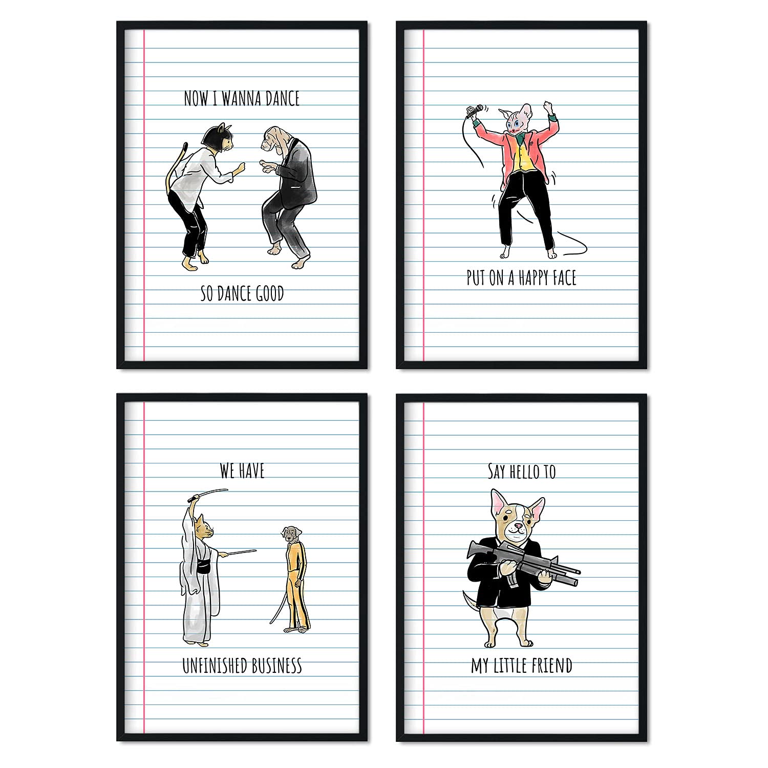 Set de Láminas en Pack 3. Pósters con originales ilustraciones de las cartas Tarot.-Artwork-Nacnic-Nacnic Estudio SL