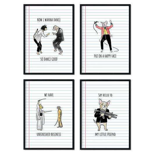 Set de Láminas en Pack 3. Pósters con originales ilustraciones de las cartas Tarot.-Artwork-Nacnic-Nacnic Estudio SL