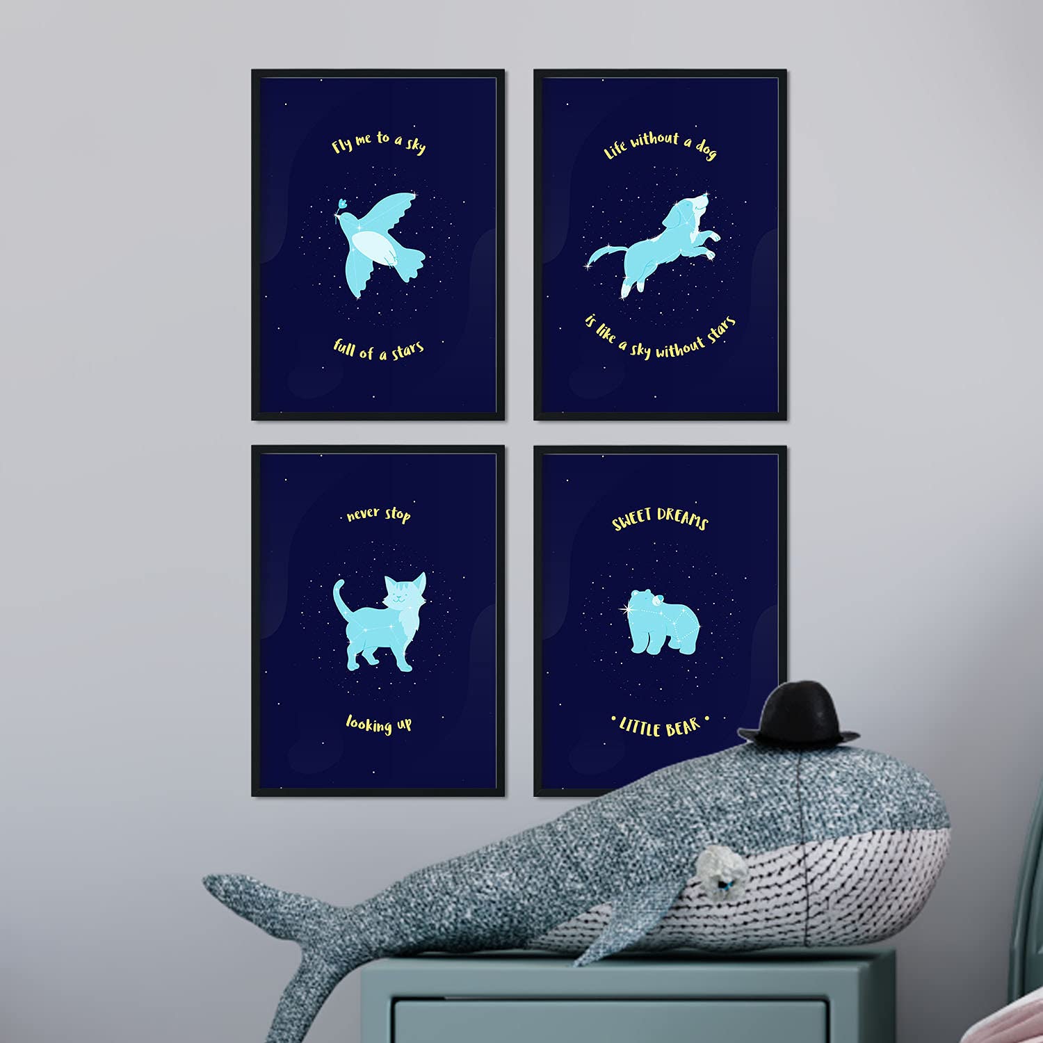 Set de láminas Pack mascotas. Pósters de mascotas para amantes de los animales.-Artwork-Nacnic-Nacnic Estudio SL