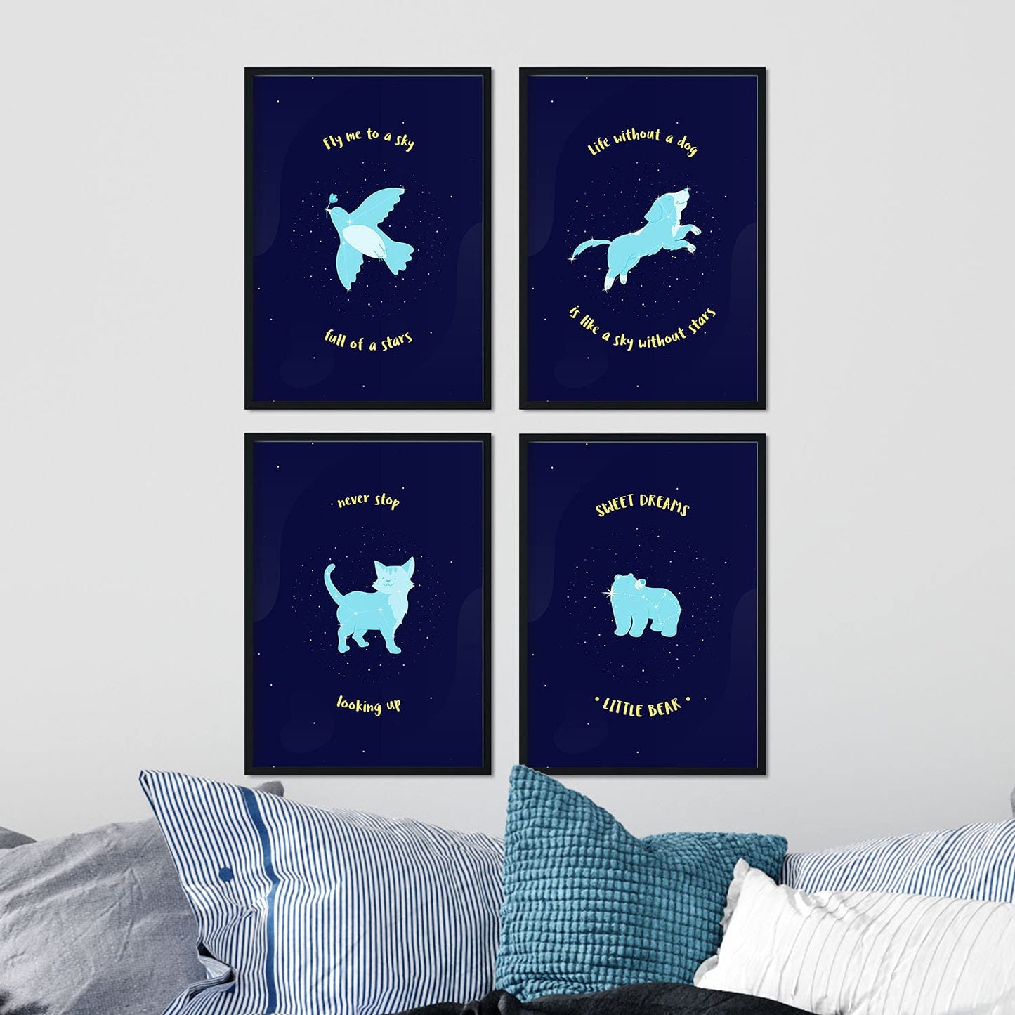 Set de láminas Pack mascotas. Pósters de mascotas para amantes de los animales.-Artwork-Nacnic-Nacnic Estudio SL