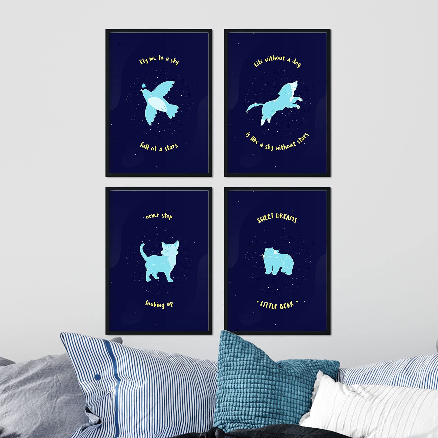 Set de láminas Pack mascotas. Pósters de mascotas para amantes de los animales.-Artwork-Nacnic-Nacnic Estudio SL
