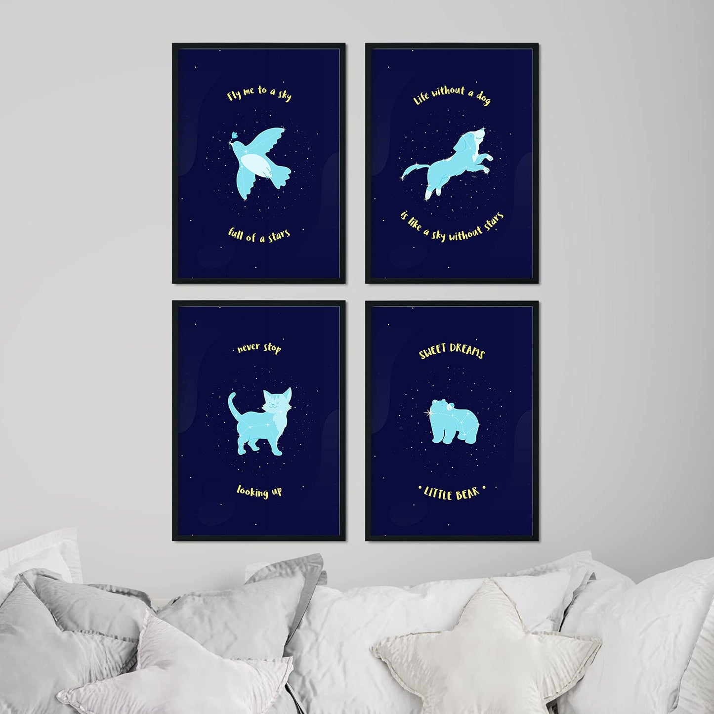 Set de láminas Pack mascotas. Pósters de mascotas para amantes de los animales.-Artwork-Nacnic-Nacnic Estudio SL