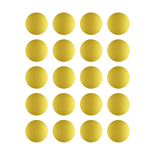Set de pegatinas de pared CÍRCULOS DE ORO. Pack de 20 unidades. Vinilos decorativos dorados de 10 CM. Decoración para Hogar, Oficina, Tienda.-Nacnic-Nacnic Estudio SL