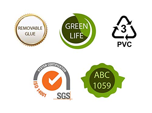 Set de pegatinas de pared CÍRCULOS DE ORO. Pack de 52 unidades. Vinilos decorativos dorados de 4 CM. Decoración para Hogar, Oficina, Tienda.-Nacnic-Nacnic Estudio SL