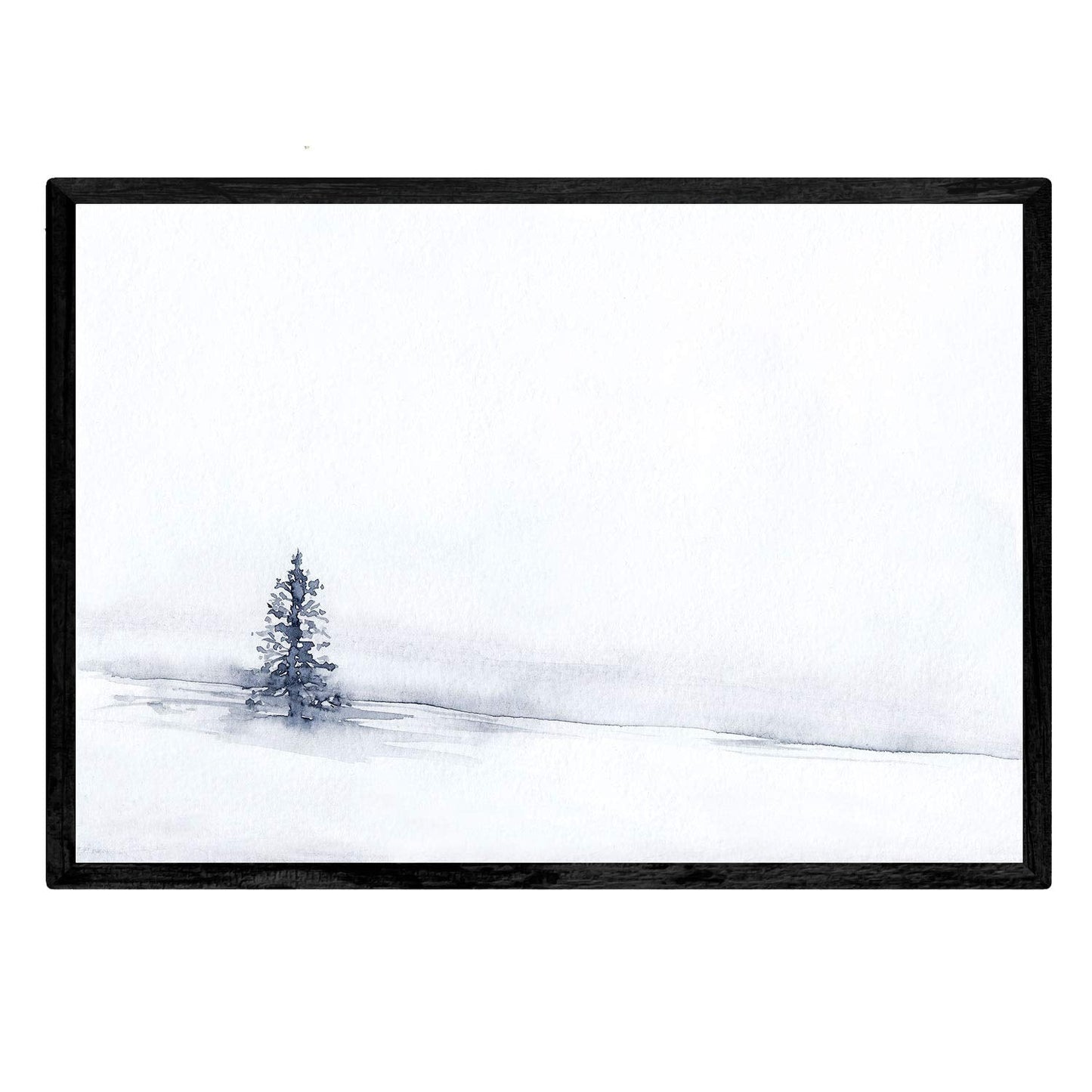 Set de tres láminas Noviembre, nieve y nordico. Láminas estilo nórdico para enmarcar-Artwork-Nacnic-Nacnic Estudio SL