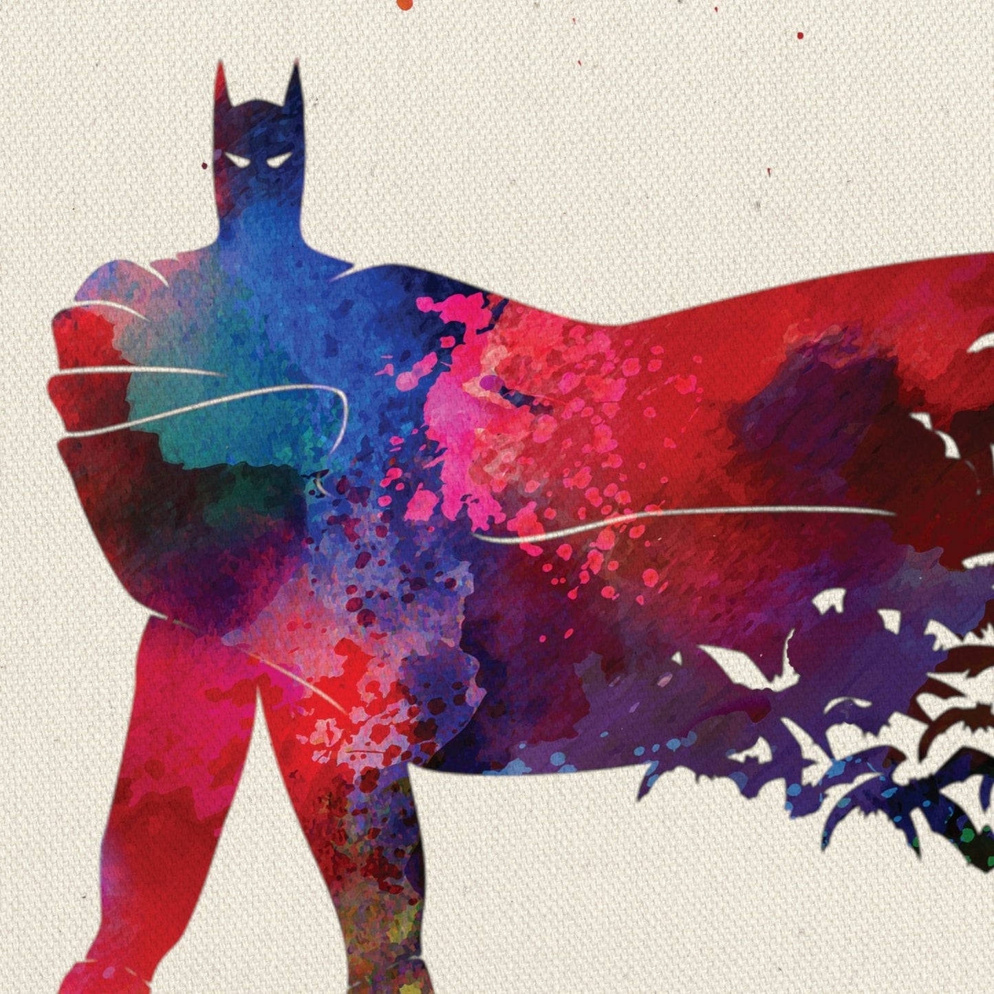 Set de Tres láminas para enmarcar Batman. Pack de Posters de Batman. Laminas de El Caballero Oscuro en .-Artwork-Nacnic-Nacnic Estudio SL
