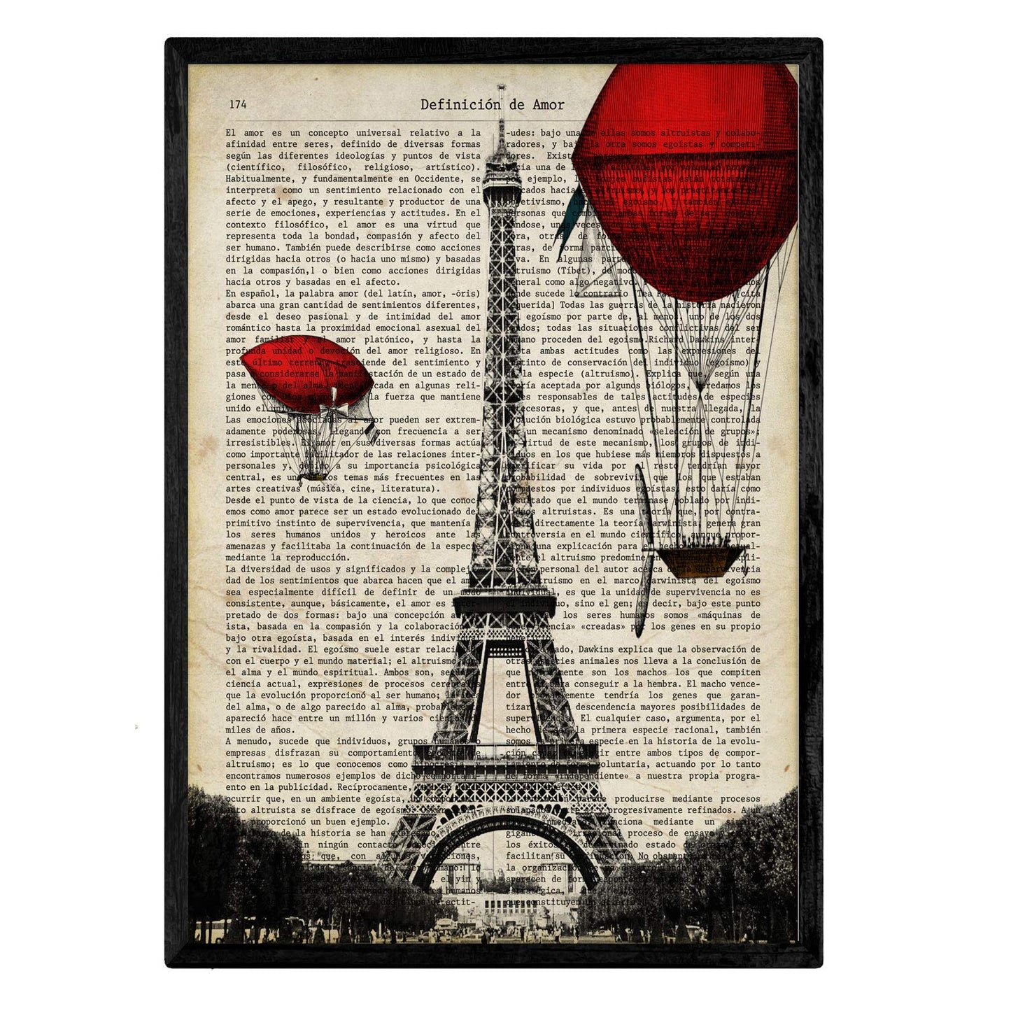 Set of 4 sheets of Cities. London, Barcelona, Moscow, Paris. A4. Frameless-Artwork-Nacnic-Nacnic Estudio SL