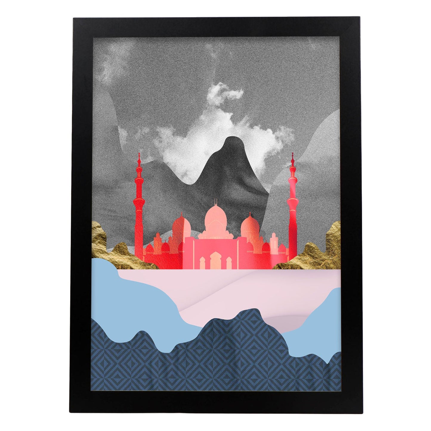 Sheikh Zayed Grand Mosque-Artwork-Nacnic-A3-Sin marco-Nacnic Estudio SL