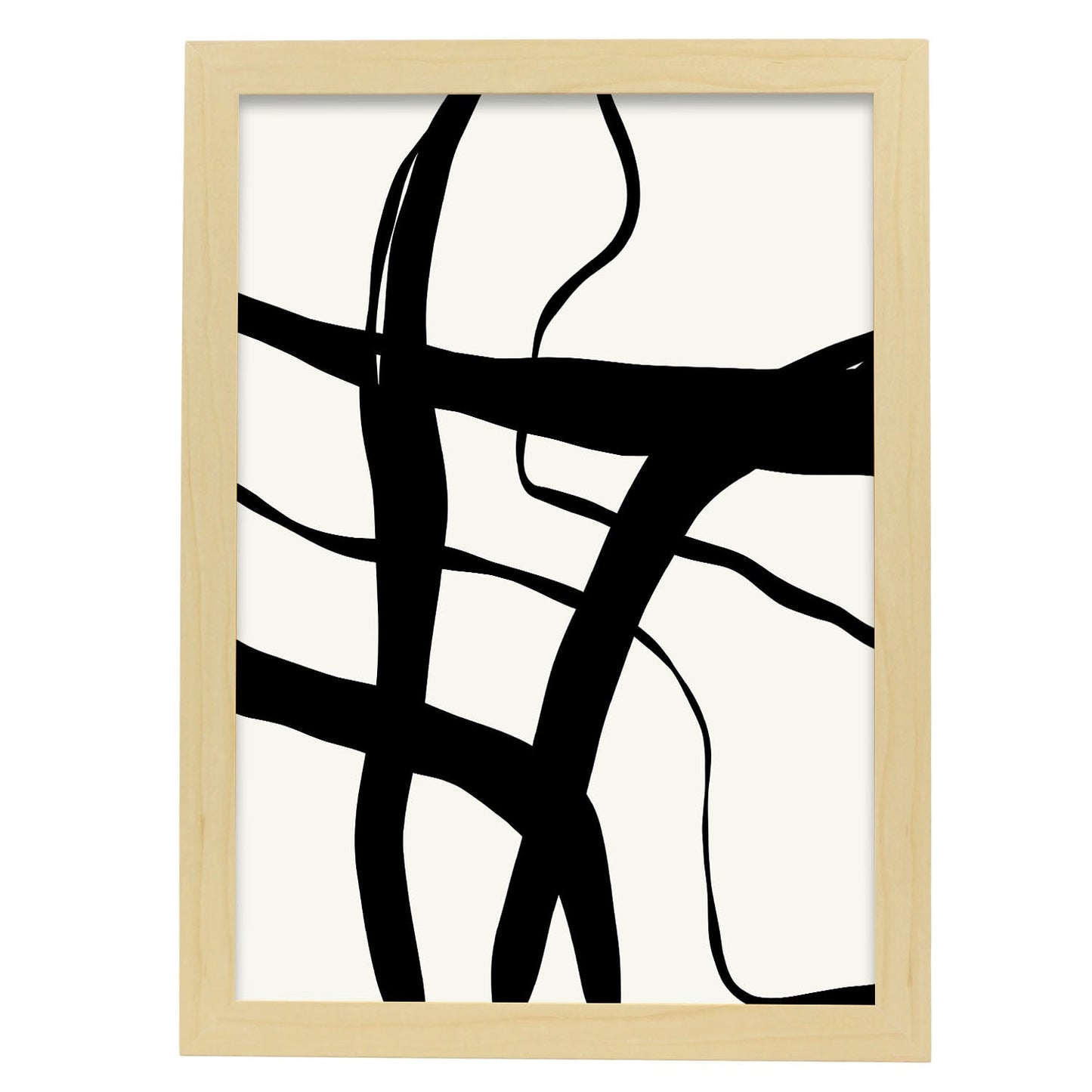 Sightly-Artwork-Nacnic-A3-Marco Madera clara-Nacnic Estudio SL