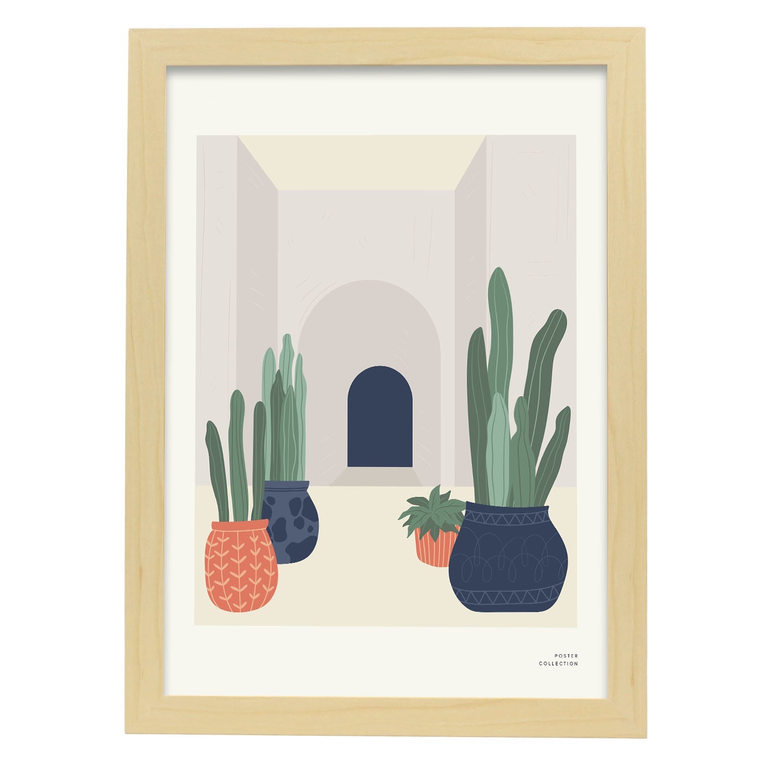 Snug-Artwork-Nacnic-A3-Marco Madera clara-Nacnic Estudio SL