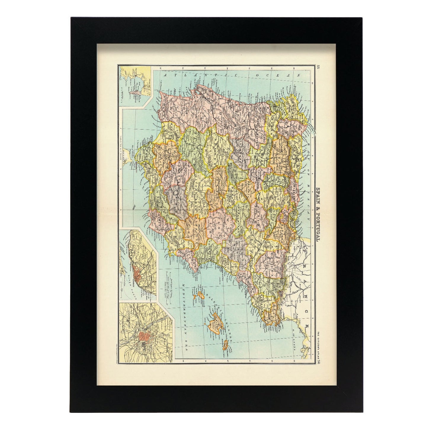 Spain and Portugal-Artwork-Nacnic-A4-Sin marco-Nacnic Estudio SL