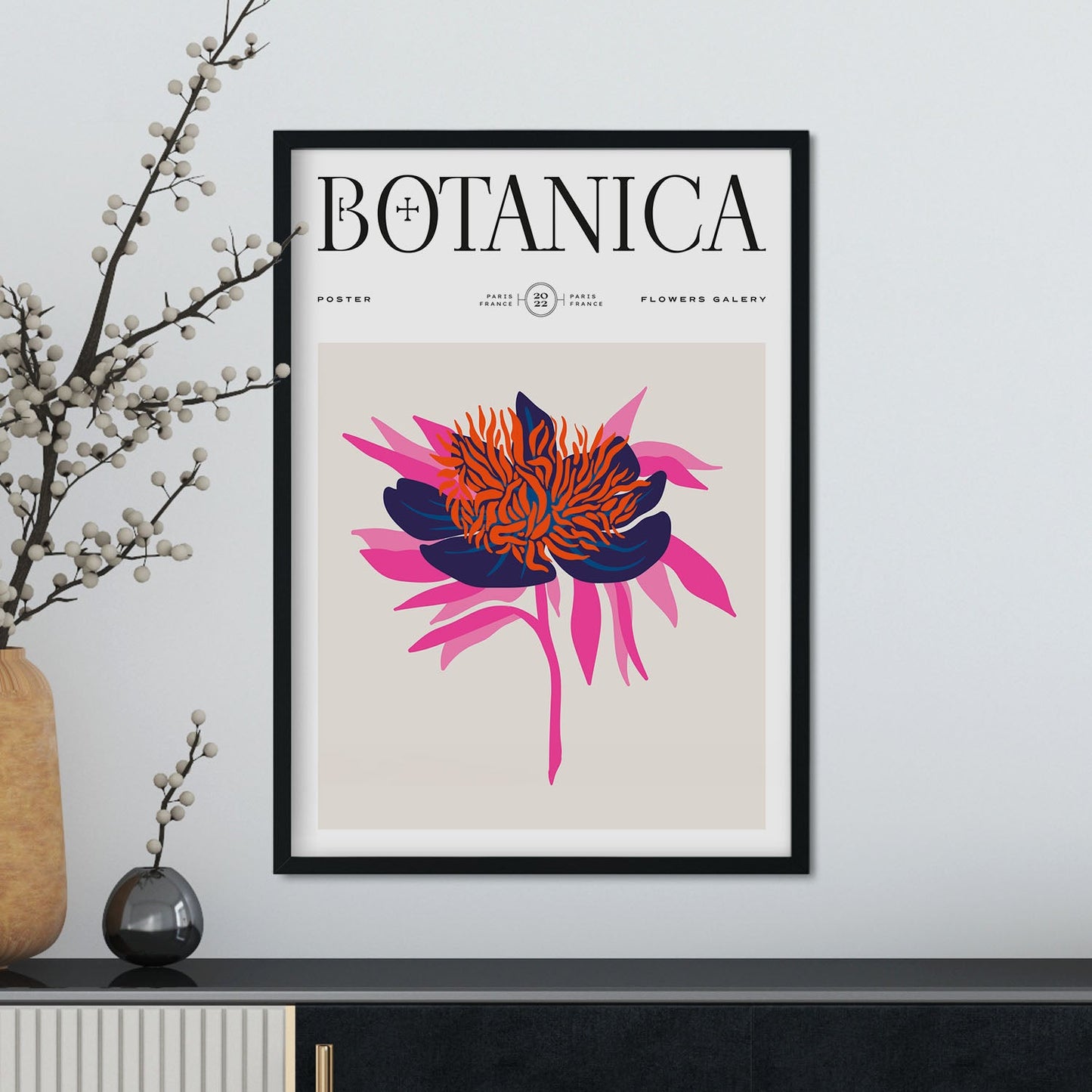 Spider mum spray-Artwork-Nacnic-Nacnic Estudio SL