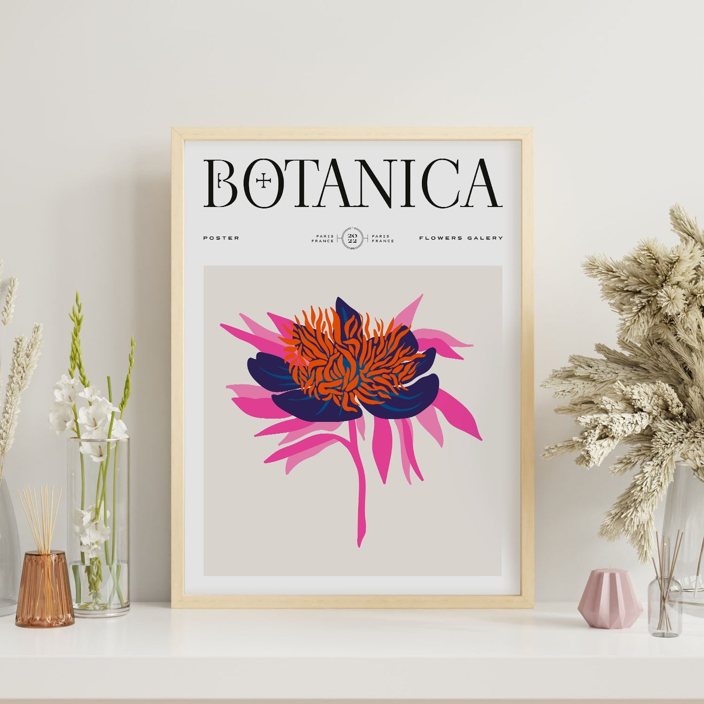 Spider mum spray-Artwork-Nacnic-Nacnic Estudio SL