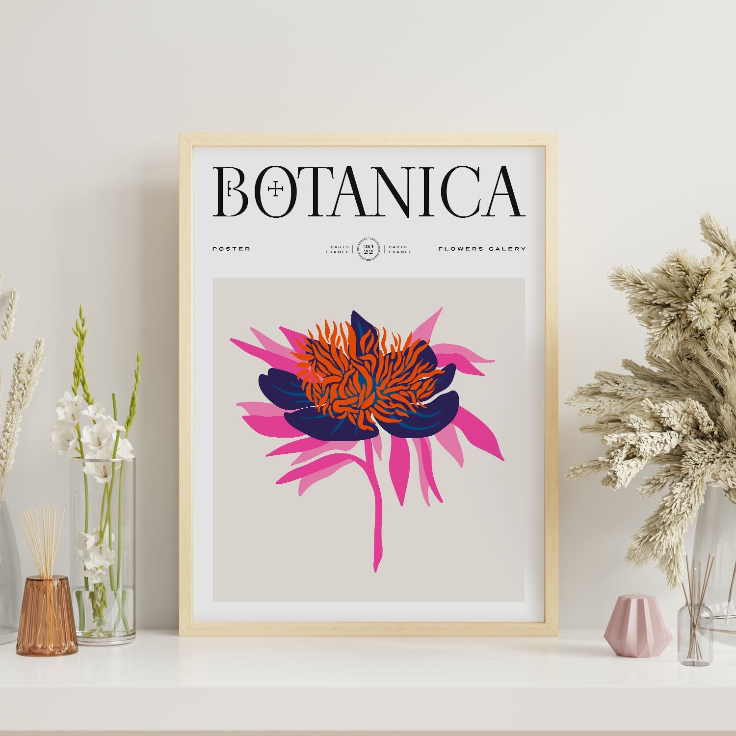 Spider mum spray-Artwork-Nacnic-Nacnic Estudio SL