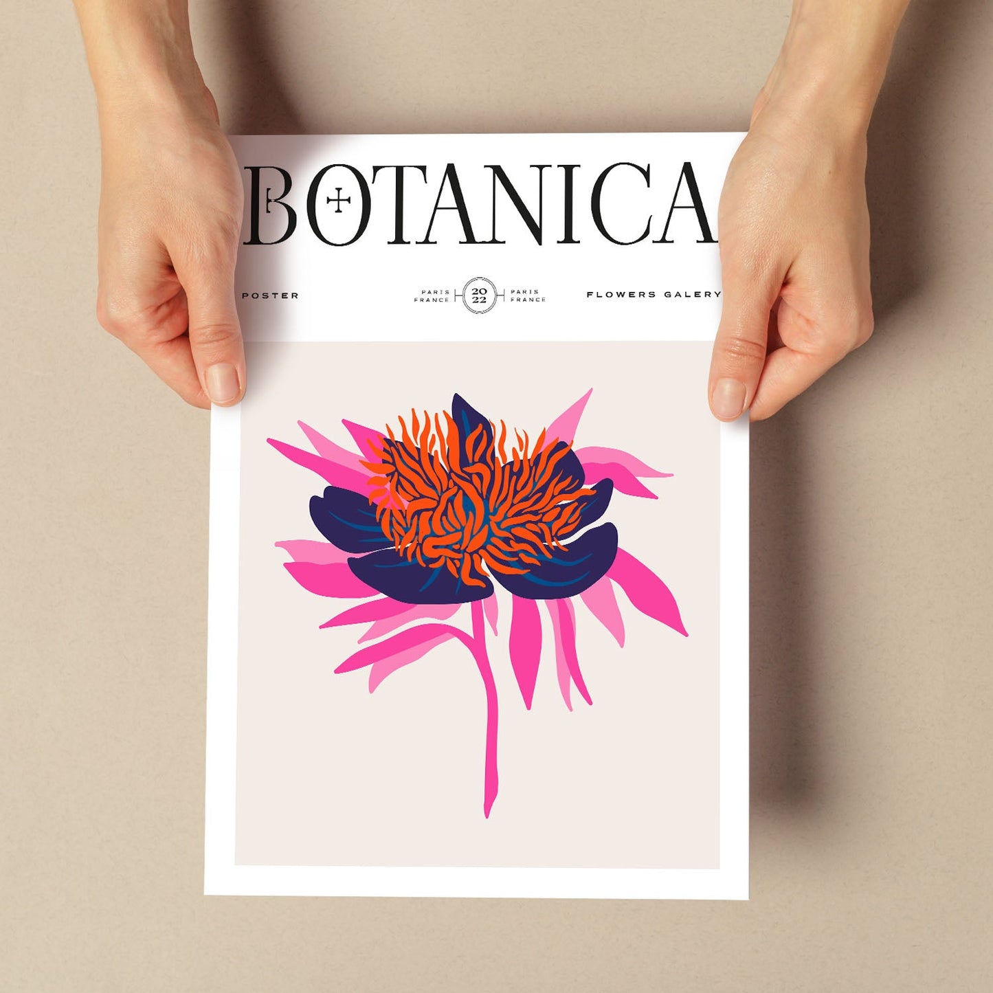 Spider mum spray-Artwork-Nacnic-Nacnic Estudio SL