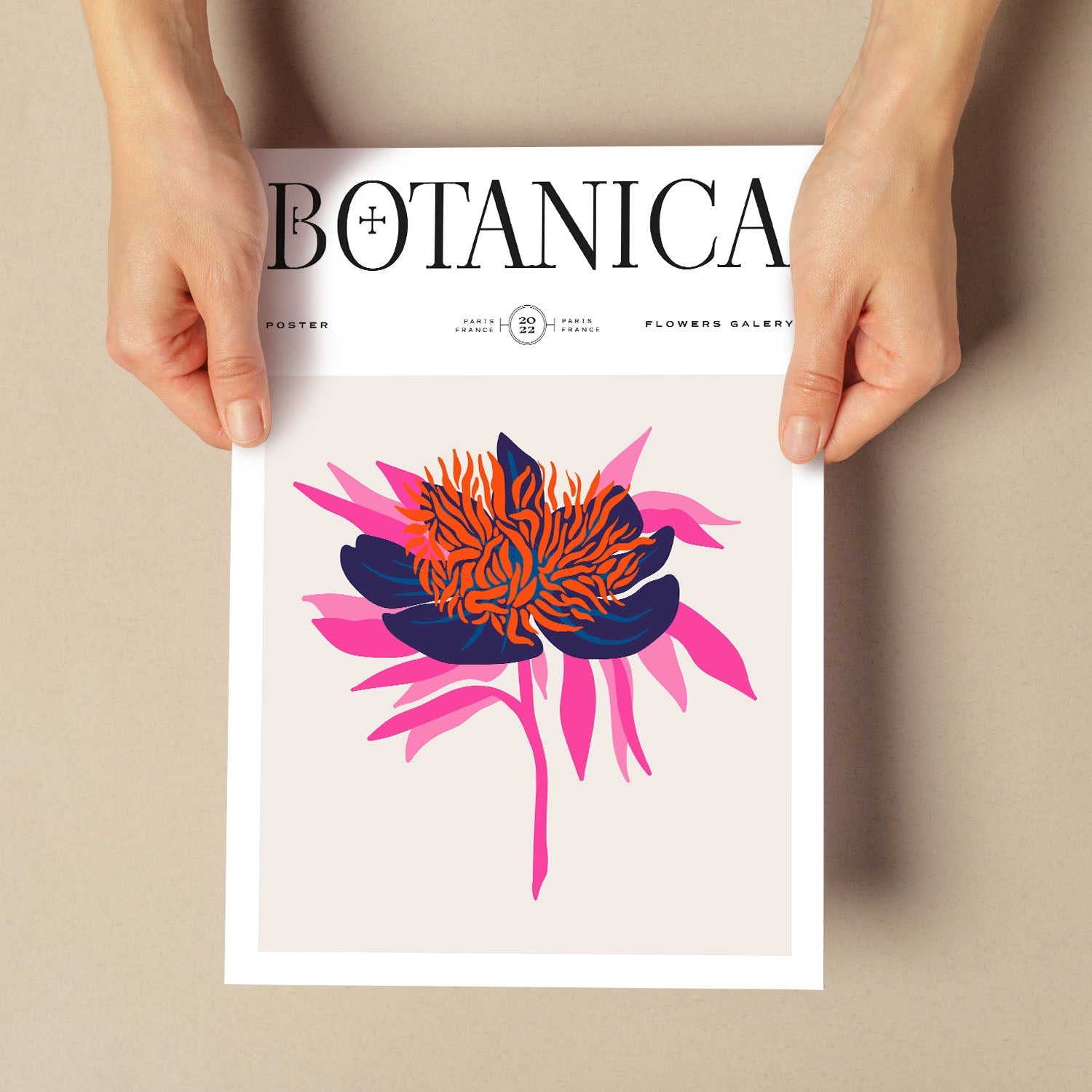 Spider mum spray-Artwork-Nacnic-Nacnic Estudio SL
