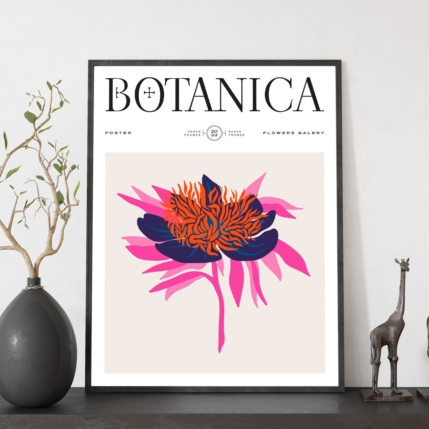 Spider mum spray-Artwork-Nacnic-Nacnic Estudio SL
