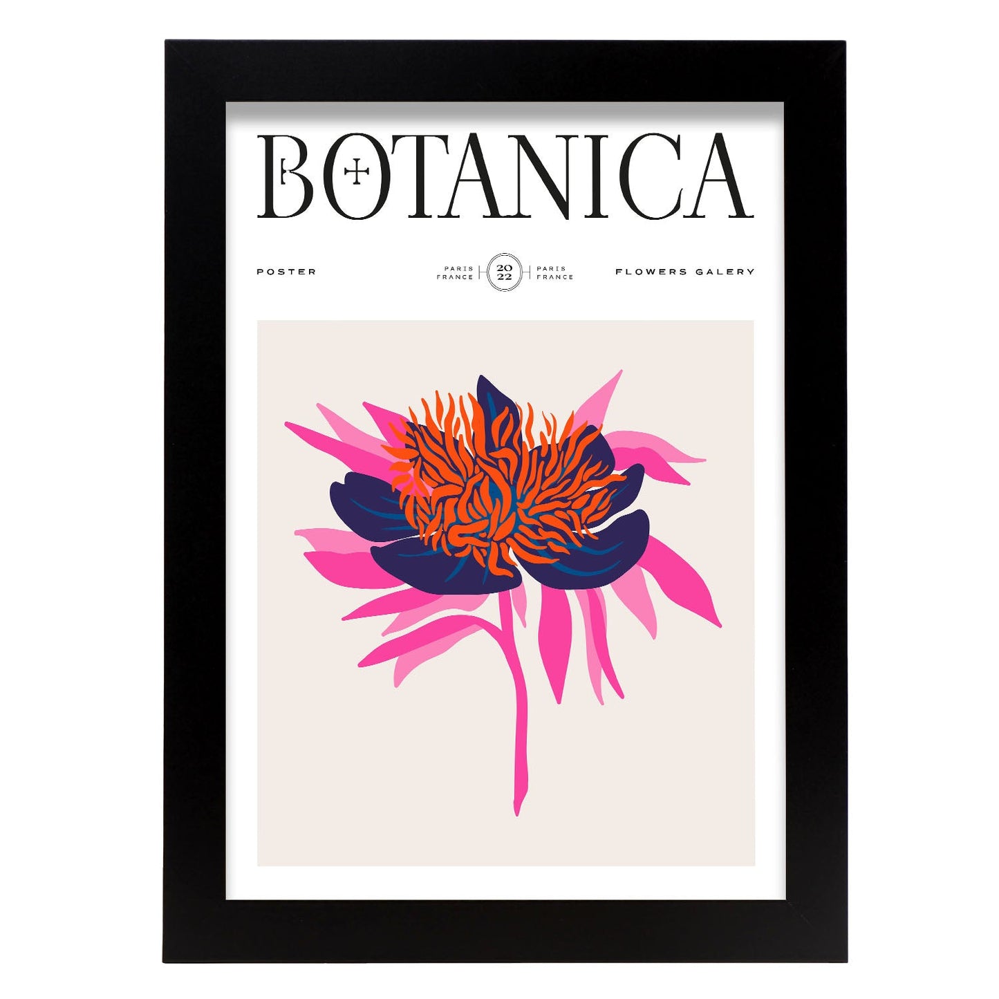 Spider mum spray-Artwork-Nacnic-A4-Sin marco-Nacnic Estudio SL