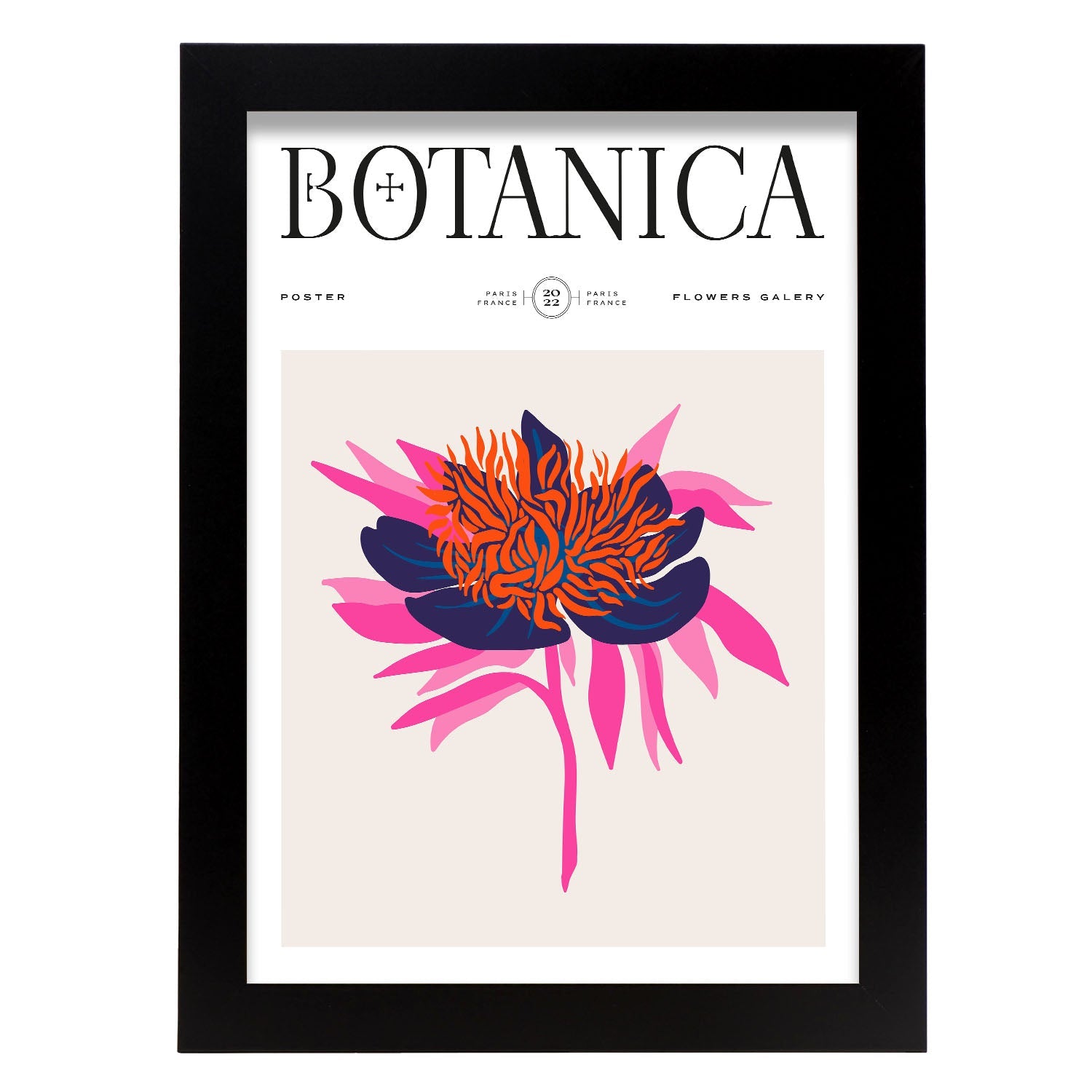 Spider mum spray-Artwork-Nacnic-A4-Sin marco-Nacnic Estudio SL