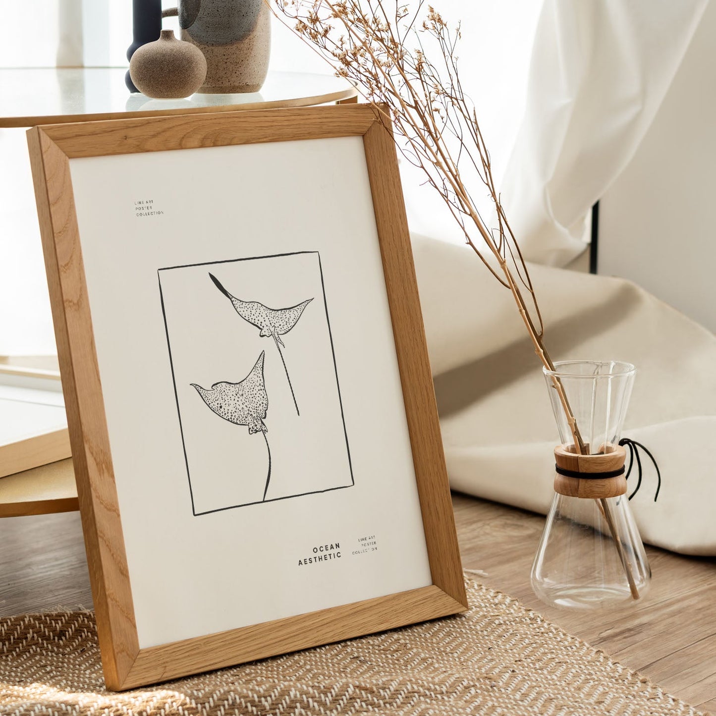 Spotted eagle rays-Artwork-Nacnic-Nacnic Estudio SL